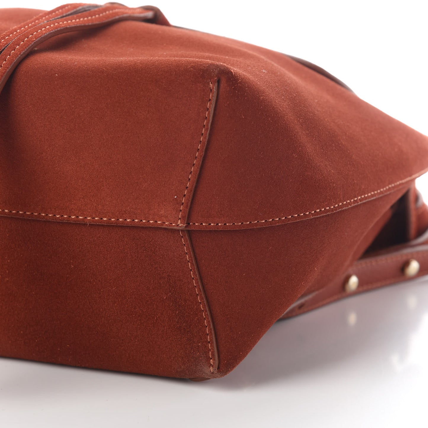 Suede Backpack Brick