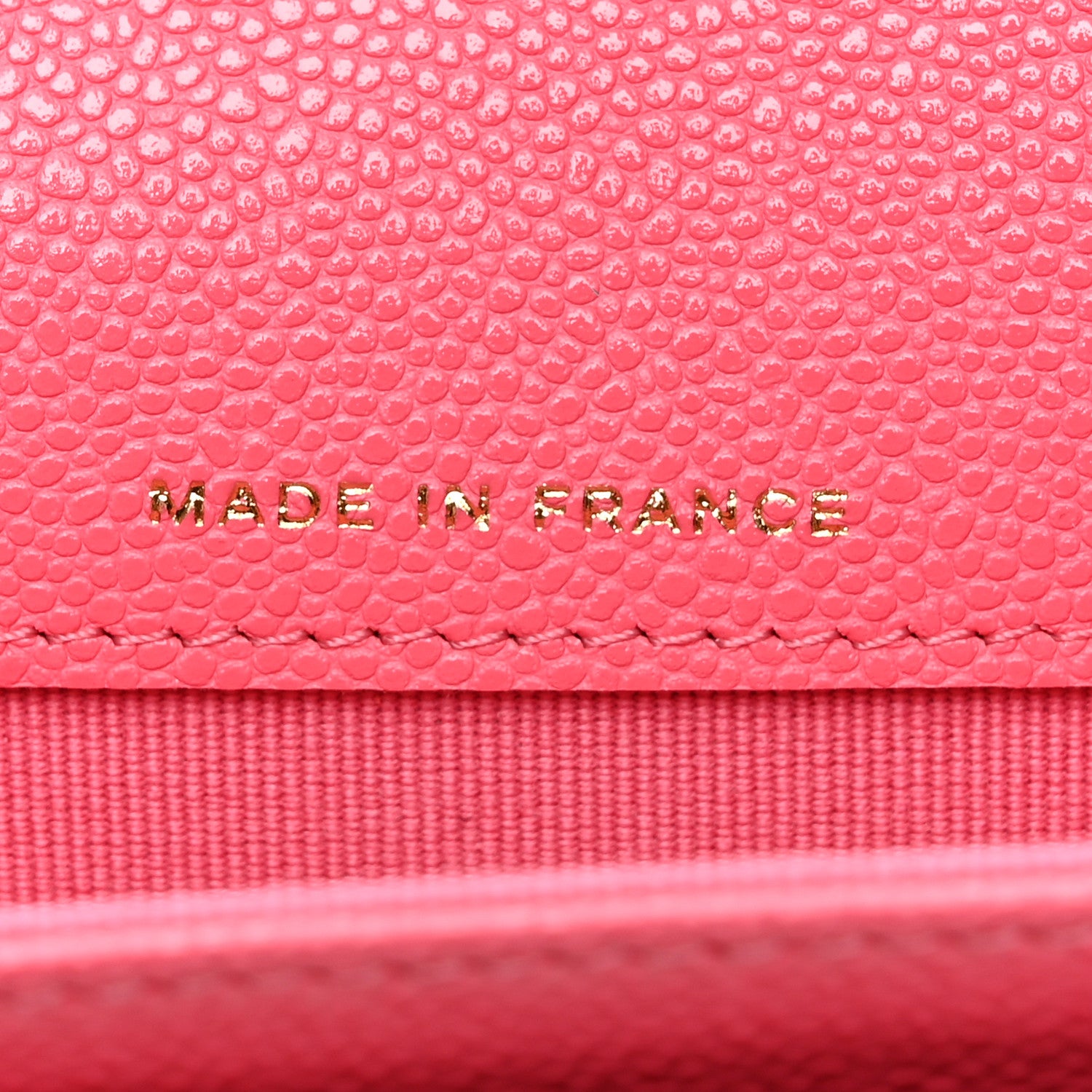 Chanel Caviar Quilted Flap Card Holder Wallet Pink 7 of 8
