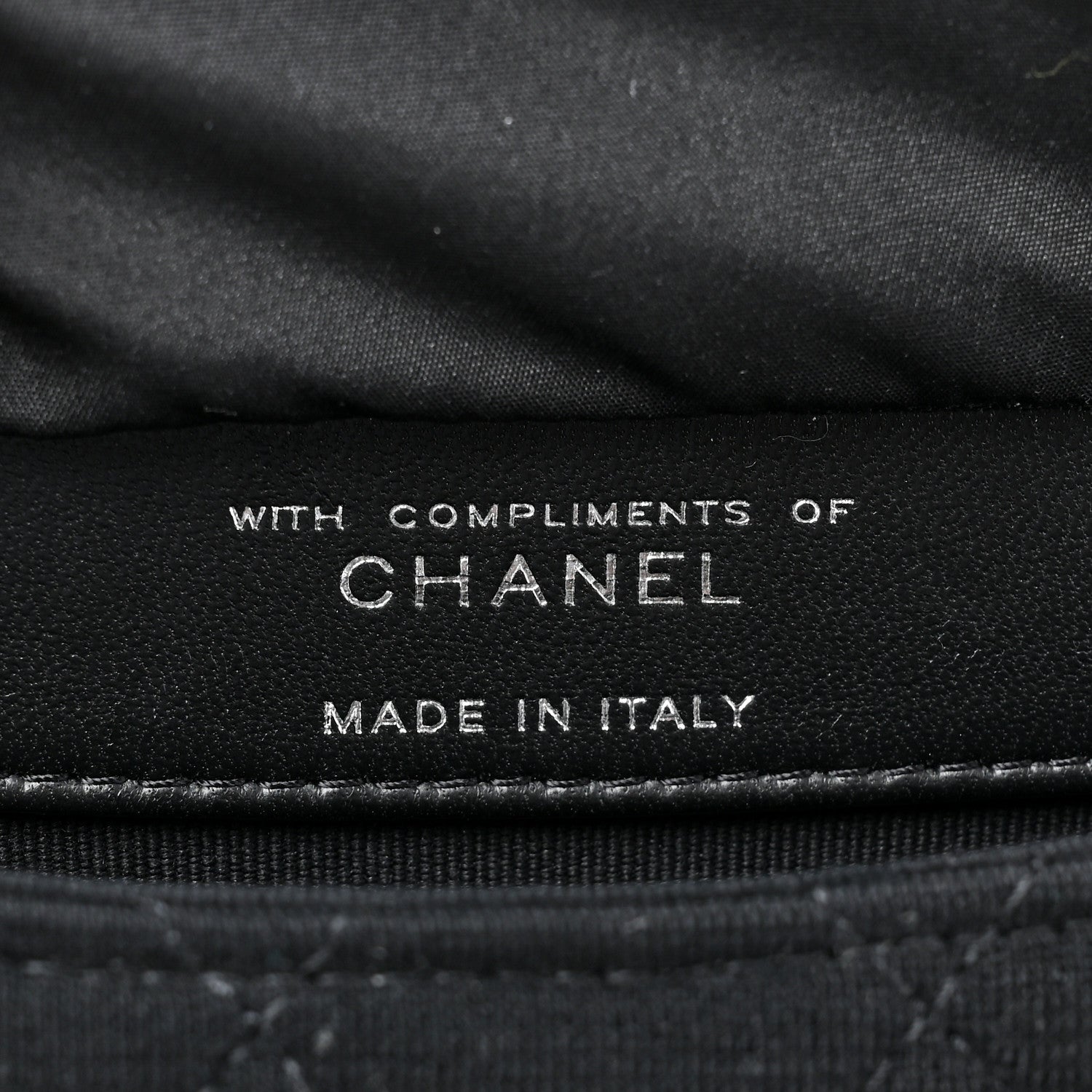 Chanel Jersey Fabric Quilted Foldable Tote With Chain Black Multicolor 10 of 15