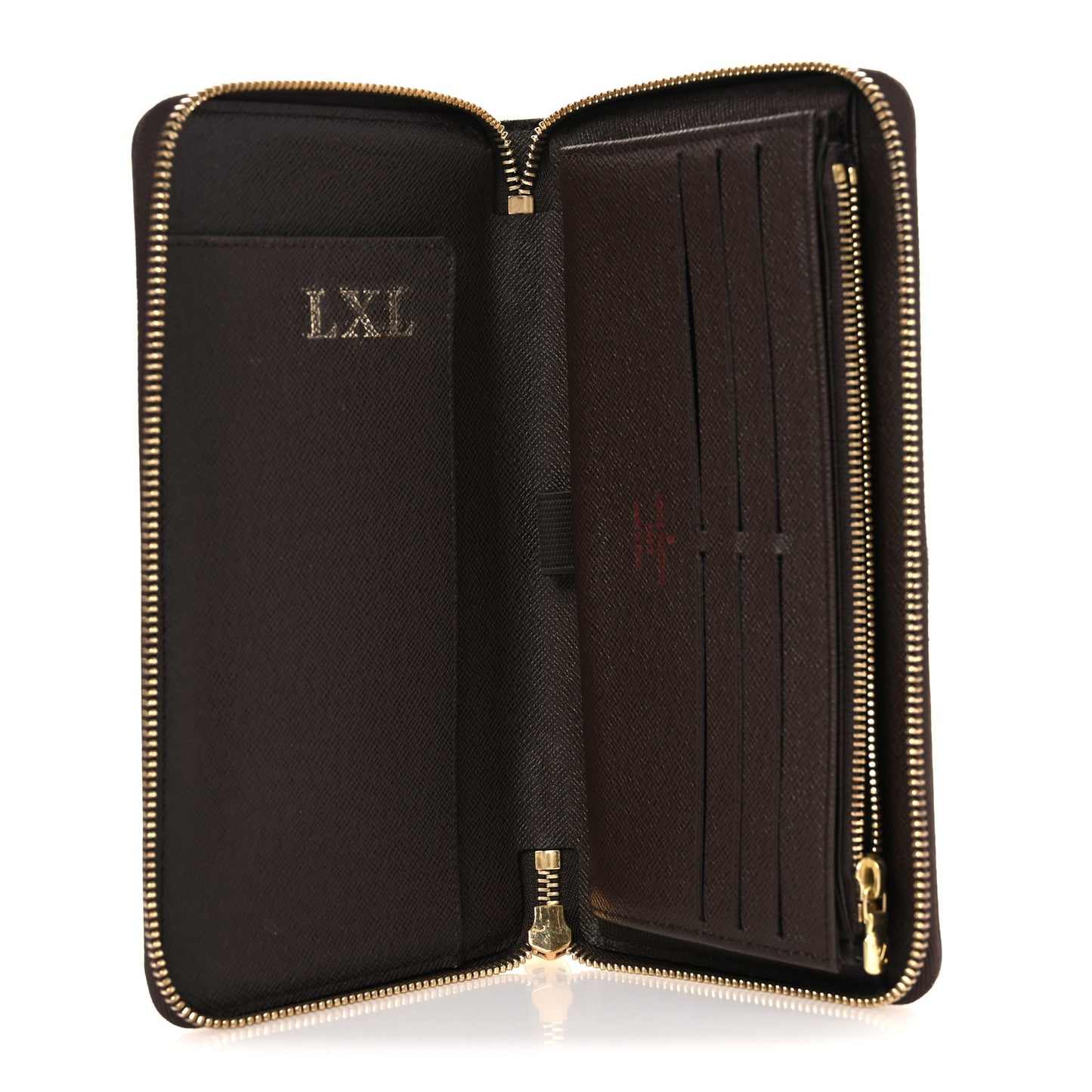 Damier Ebene Zippy Organizer Wallet