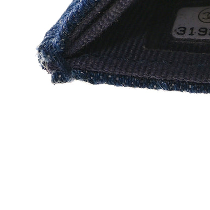 Chanel Denim Quilted Chanel 19 Flap Coin Purse With Chain Blue 7 of 10