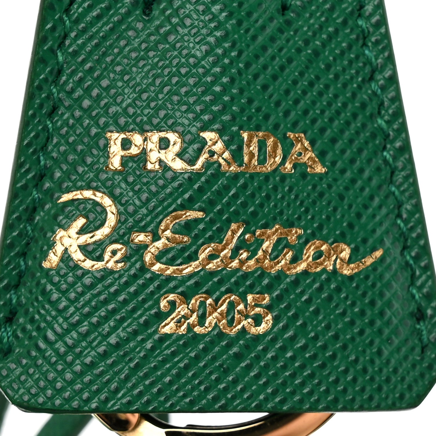 Prada Saffiano Lux Re-Edition 2005 Shoulder Bag Mango 11 of 11