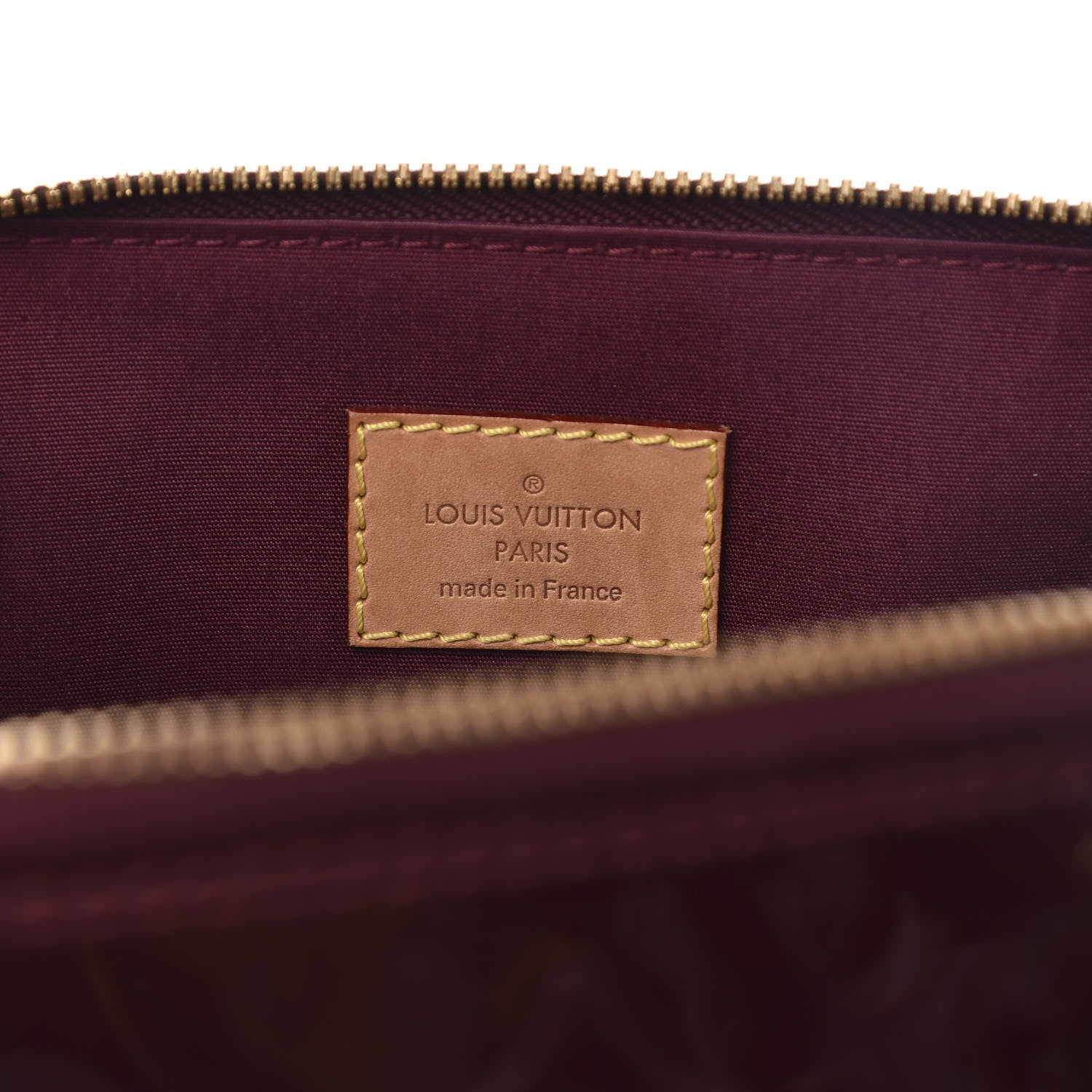 Louis Vuitton Vernis Alma PM Amarante 6 of 9