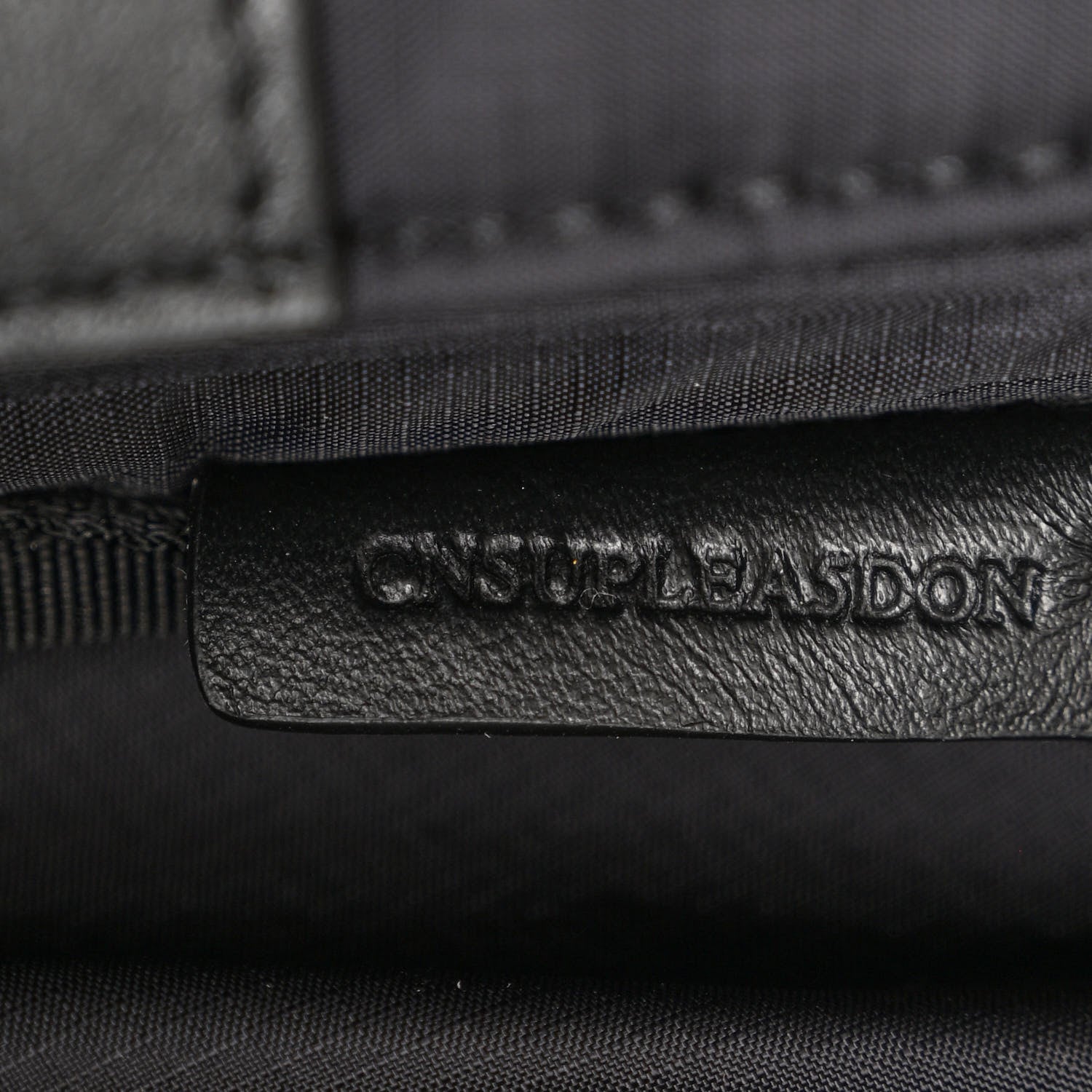 Burberry Nylon Logo Print Jett Backpack Black 8 of 11