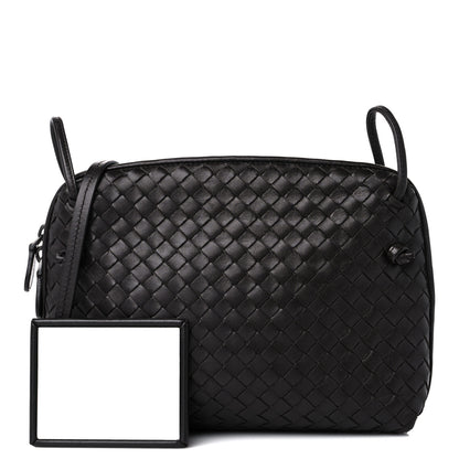 Bottega Veneta Nappa Intrecciato Nodini Bag Ebano 1 of 12