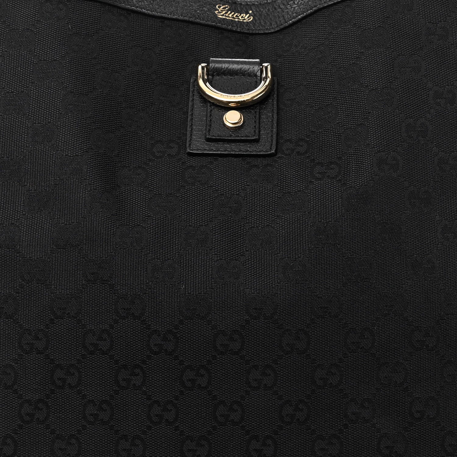 Gucci Monogram Abbey Tote Black 8 of 10