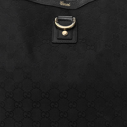 Gucci Monogram Abbey Tote Black 8 of 10