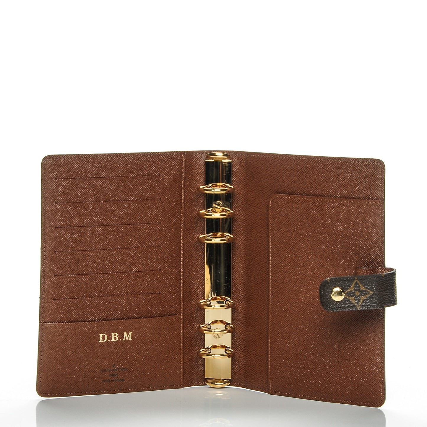 Monogram Medium Ring Agenda Cover