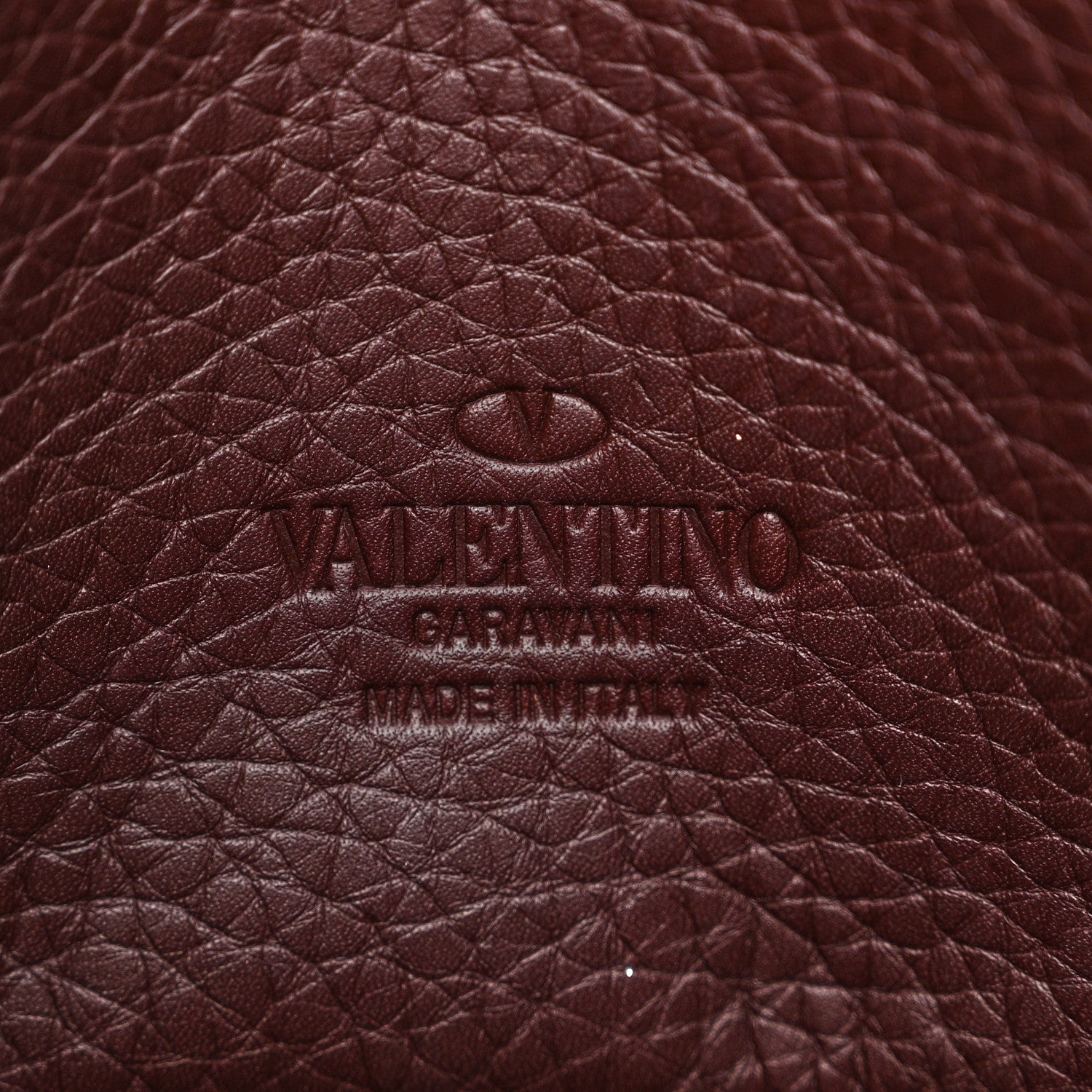 Valentino Garavani Pebbled Calfskin Medium Rockstud Flip Lock Crossbody Bag Rubin 6 of 10