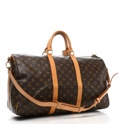 Louis Vuitton Monogram Keepall Bandouliere 45 3 of 16