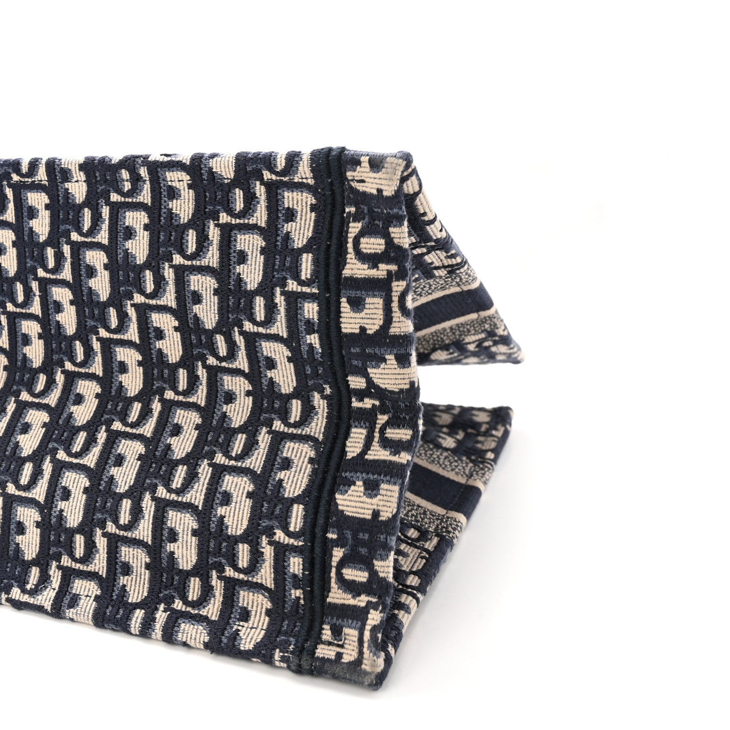 Christian Dior Oblique Medium Book Tote Blue Multicolor 10 of 10