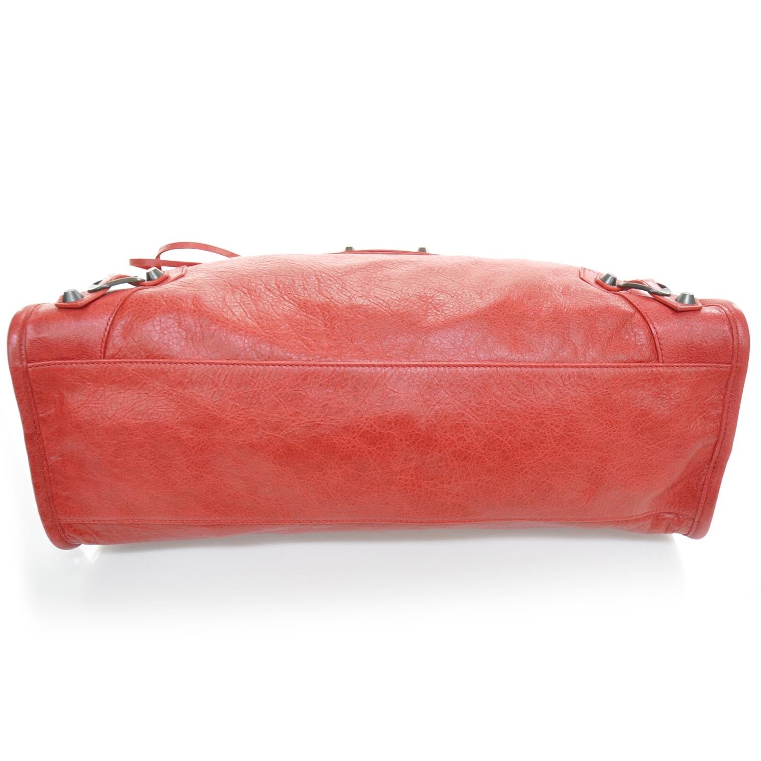 Balenciaga Agneau Classic Hardware City Coquelicot 4 of 9