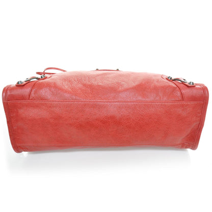 Balenciaga Agneau Classic Hardware City Coquelicot 4 of 9