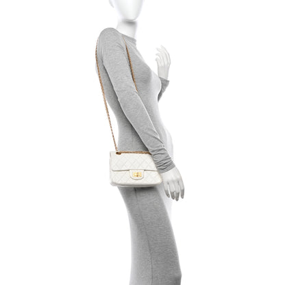 Chanel Aged Calfskin Quilted 2.55 Reissue Mini Flap White 2 of 11