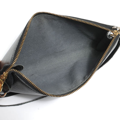 Louis Vuitton Epi Pochette Accessories 21 Black 5 of 7
