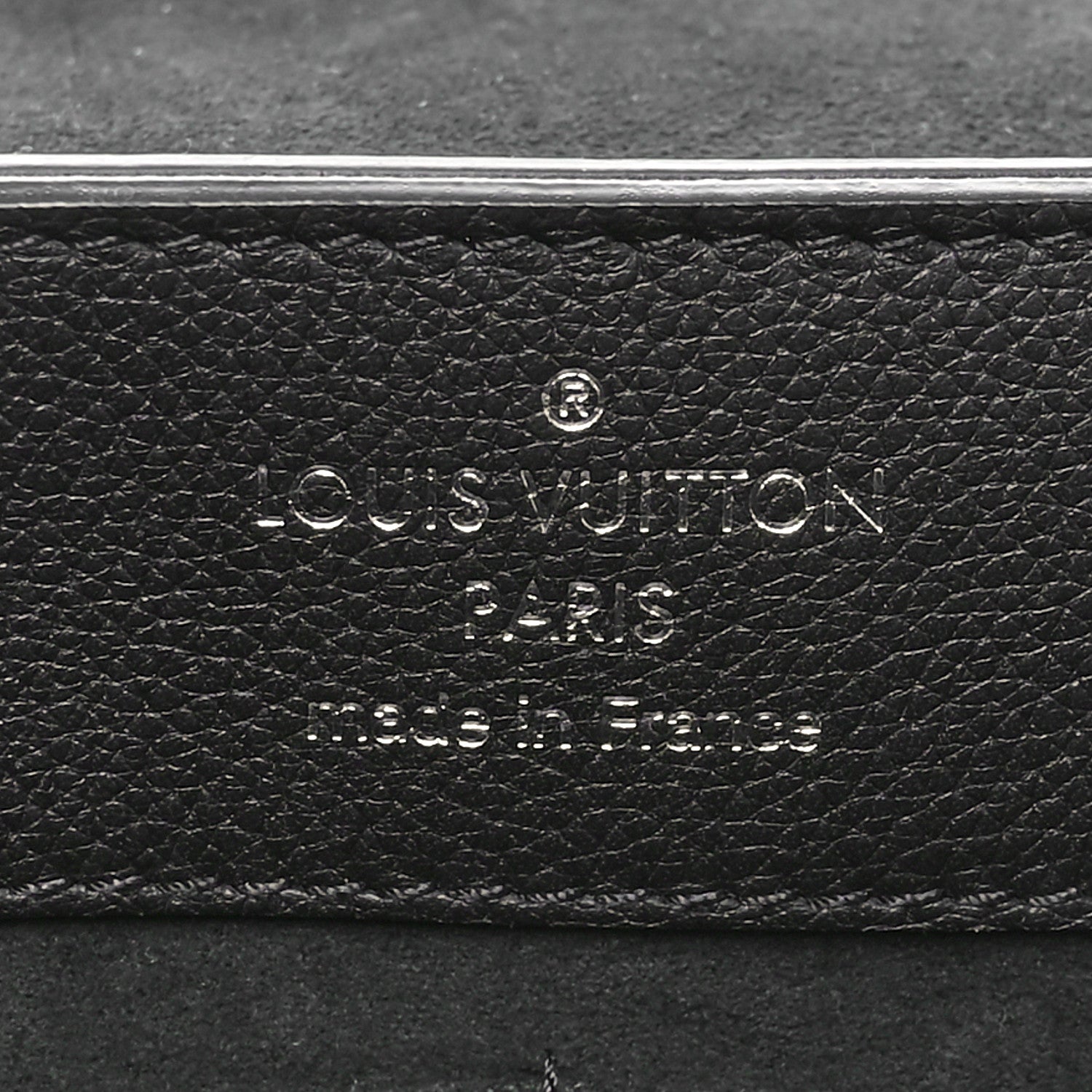 Louis Vuitton Soft Calfskin Lockme Ever MM Black 6 of 10