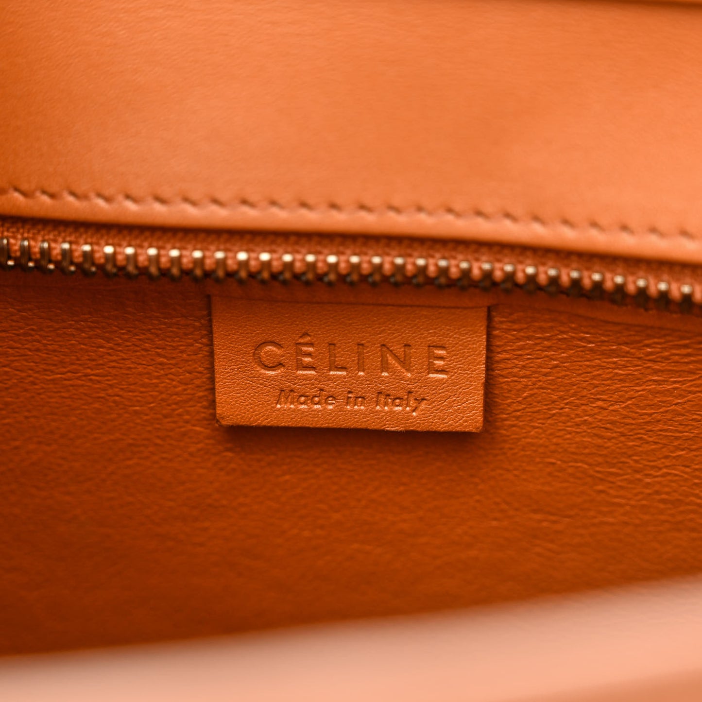 Smooth Calfskin Nano Luggage Light Copper
