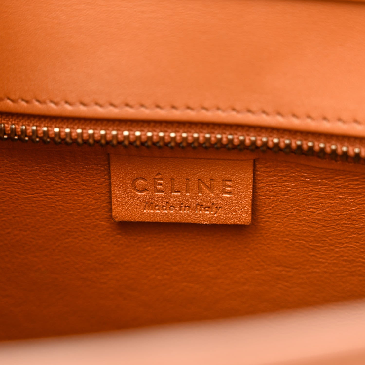 Celine Smooth Calfskin Nano Luggage Light Copper 6 of 10