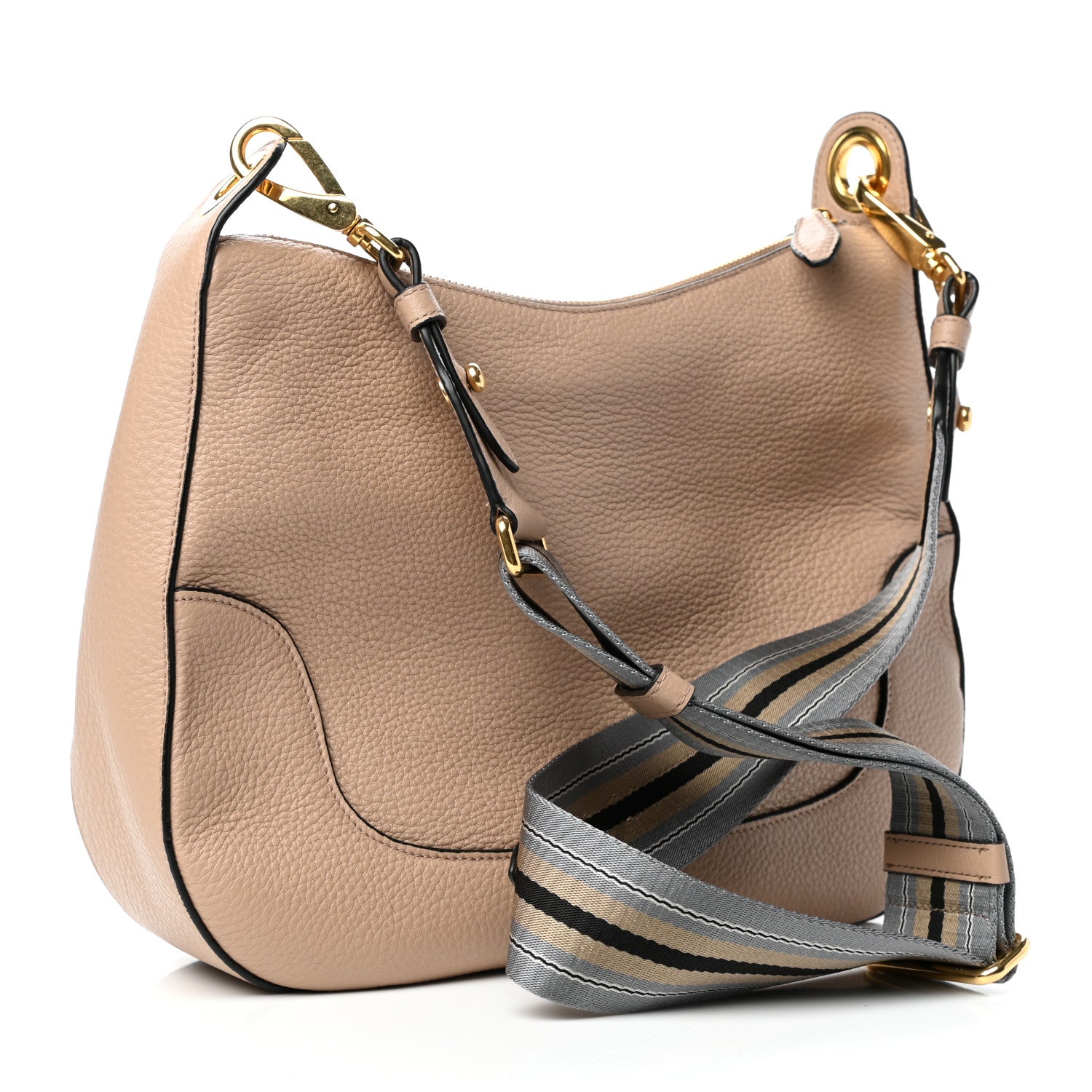 Prada Vitello Daino Hobo Cammeo 3 of 9