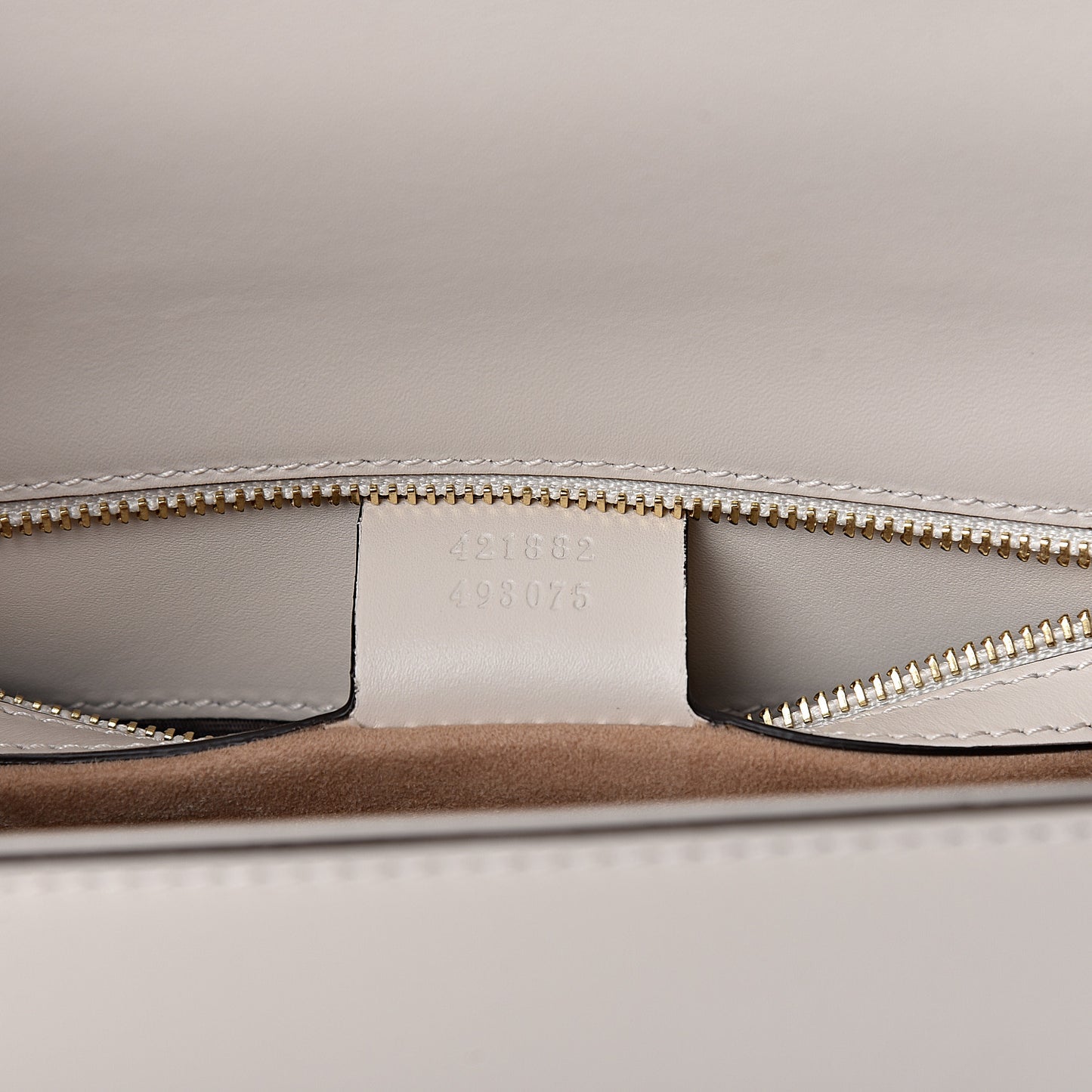 Calfskin Embroidered Small Sylvie Shoulder Bag White