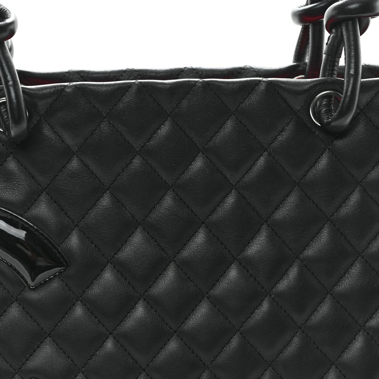 Chanel Calfskin Quilted Large Cambon Tote Black 8 of 10