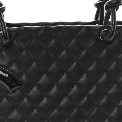 Chanel Calfskin Quilted Large Cambon Tote Black 8 of 10