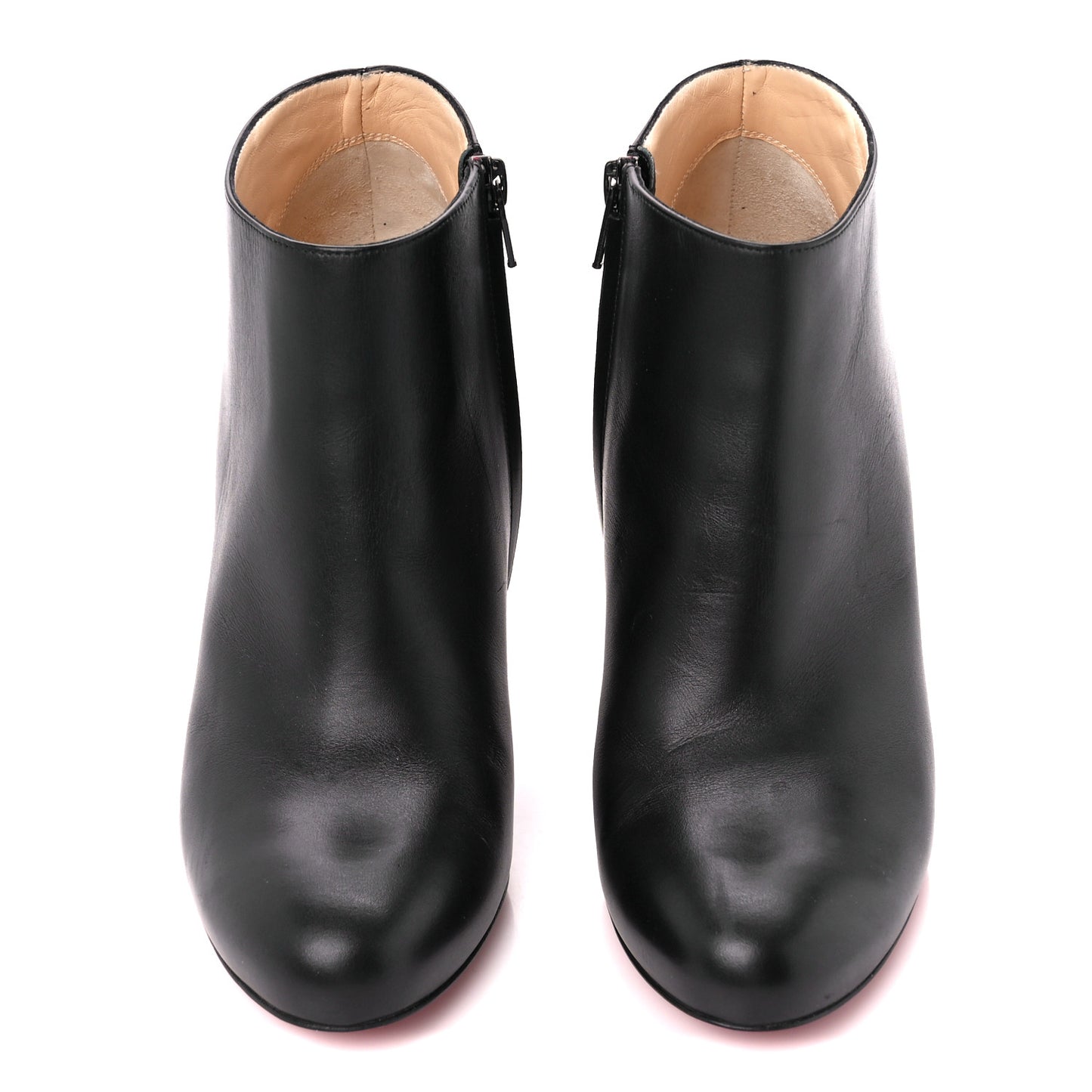 Calfskin Belle 85 Ankle Boots 39.5 Black