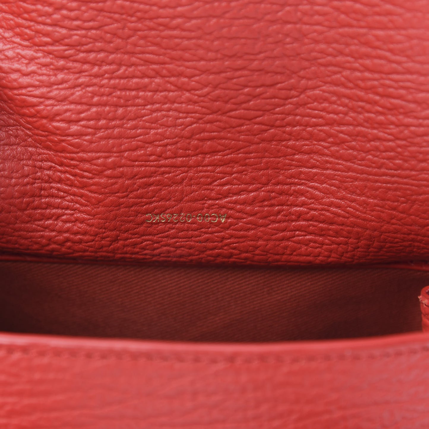 3.1 Textured Calfskin Mini Pashli Satchel Red