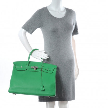 Hermes Taurillon Clemence Birkin 40 Menthe 4 of 12