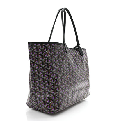 Goyard Goyardine Saint Louis Claire Voie PM Black Violet 4 of 11