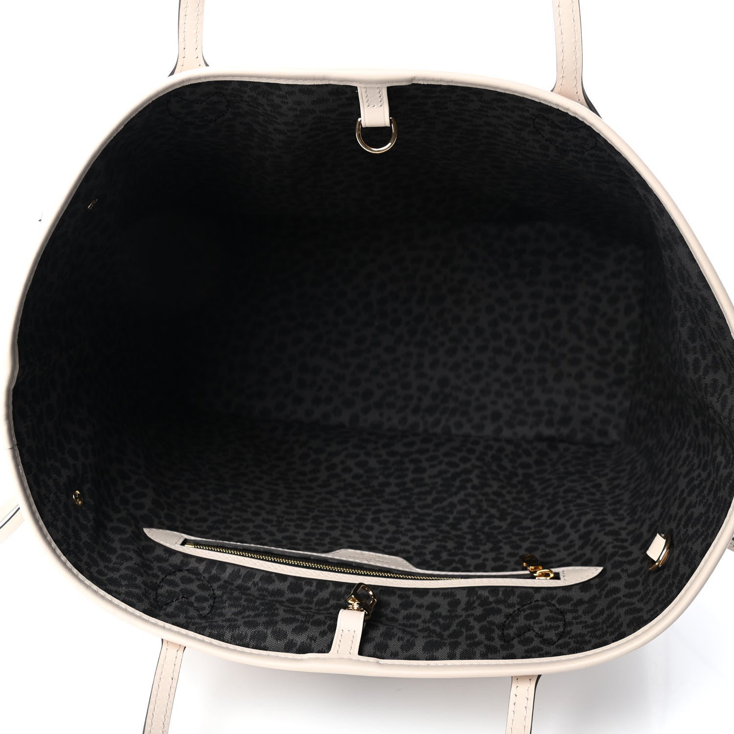 Louis Vuitton Monogram Giant Wild At Heart Neverfull MM Creme 4 of 4