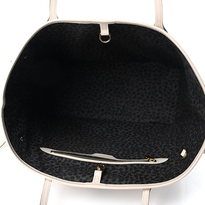 Louis Vuitton Monogram Giant Wild At Heart Neverfull MM Creme 4 of 4