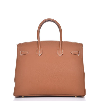 Hermes Togo Birkin 35 Gold 5 of 28
