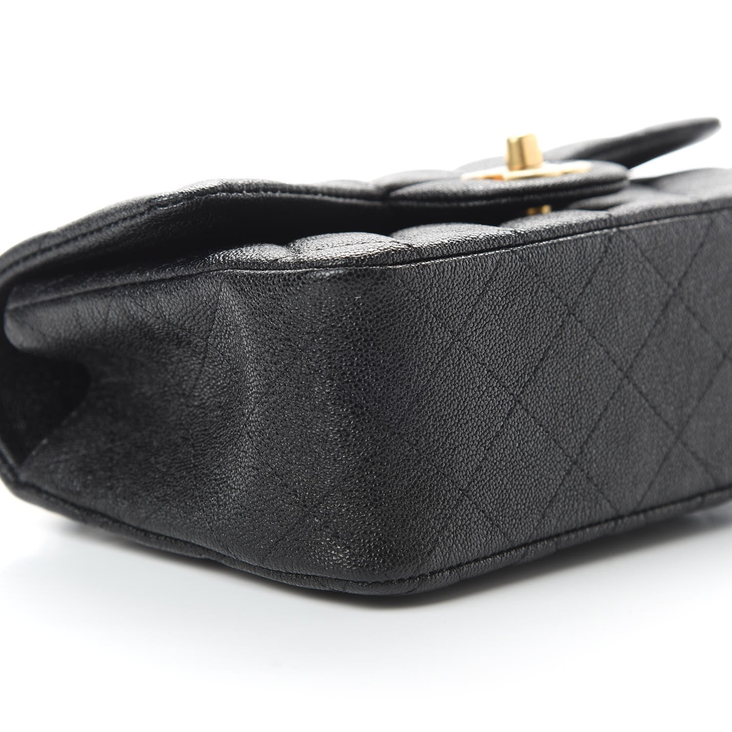 Chanel Caviar Quilted Mini Top Handle Rectangular Flap Black 9 of 11