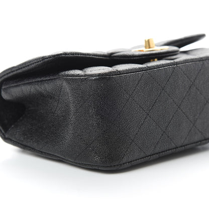 Chanel Caviar Quilted Mini Top Handle Rectangular Flap Black 9 of 11