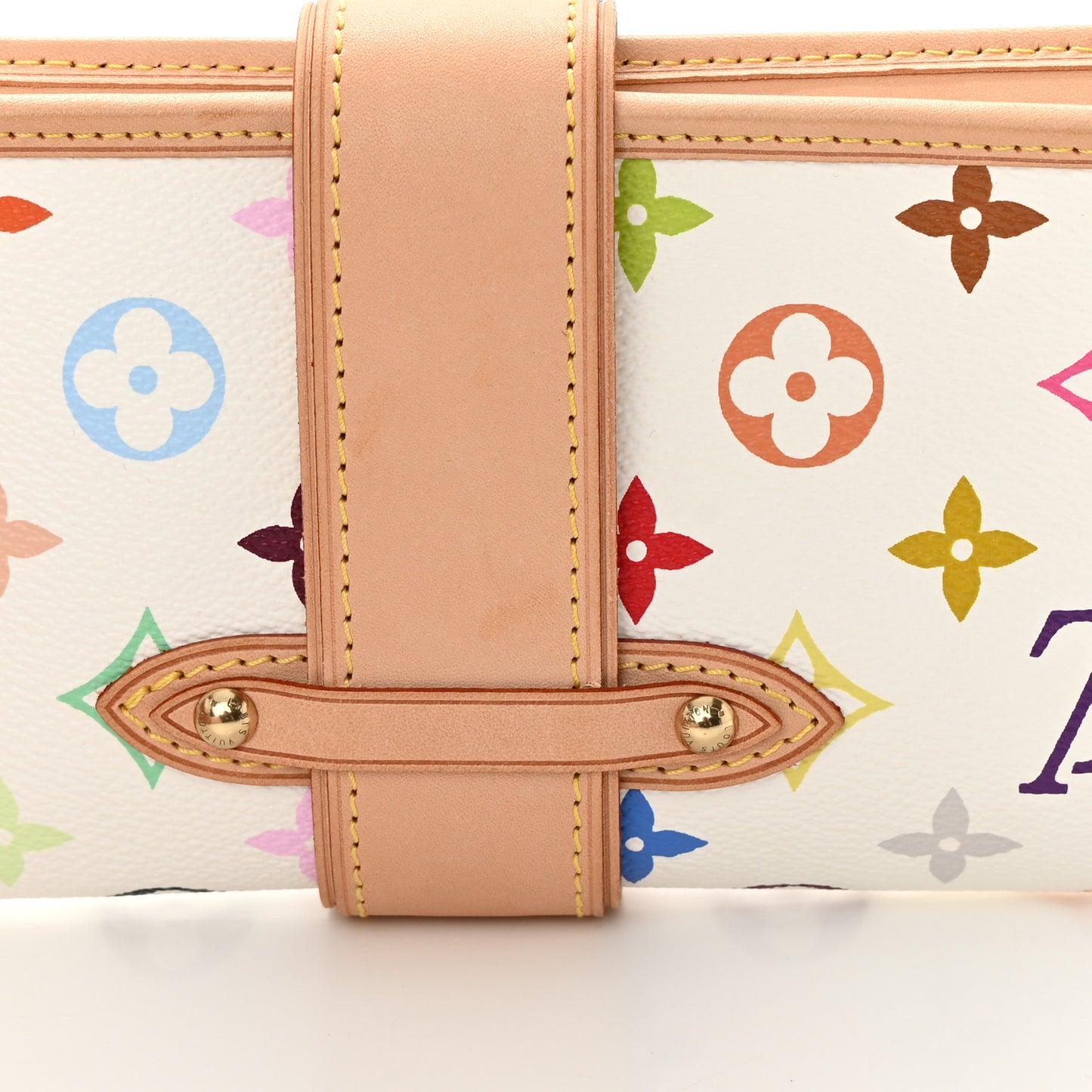 Monogram Multicolor Shirley White