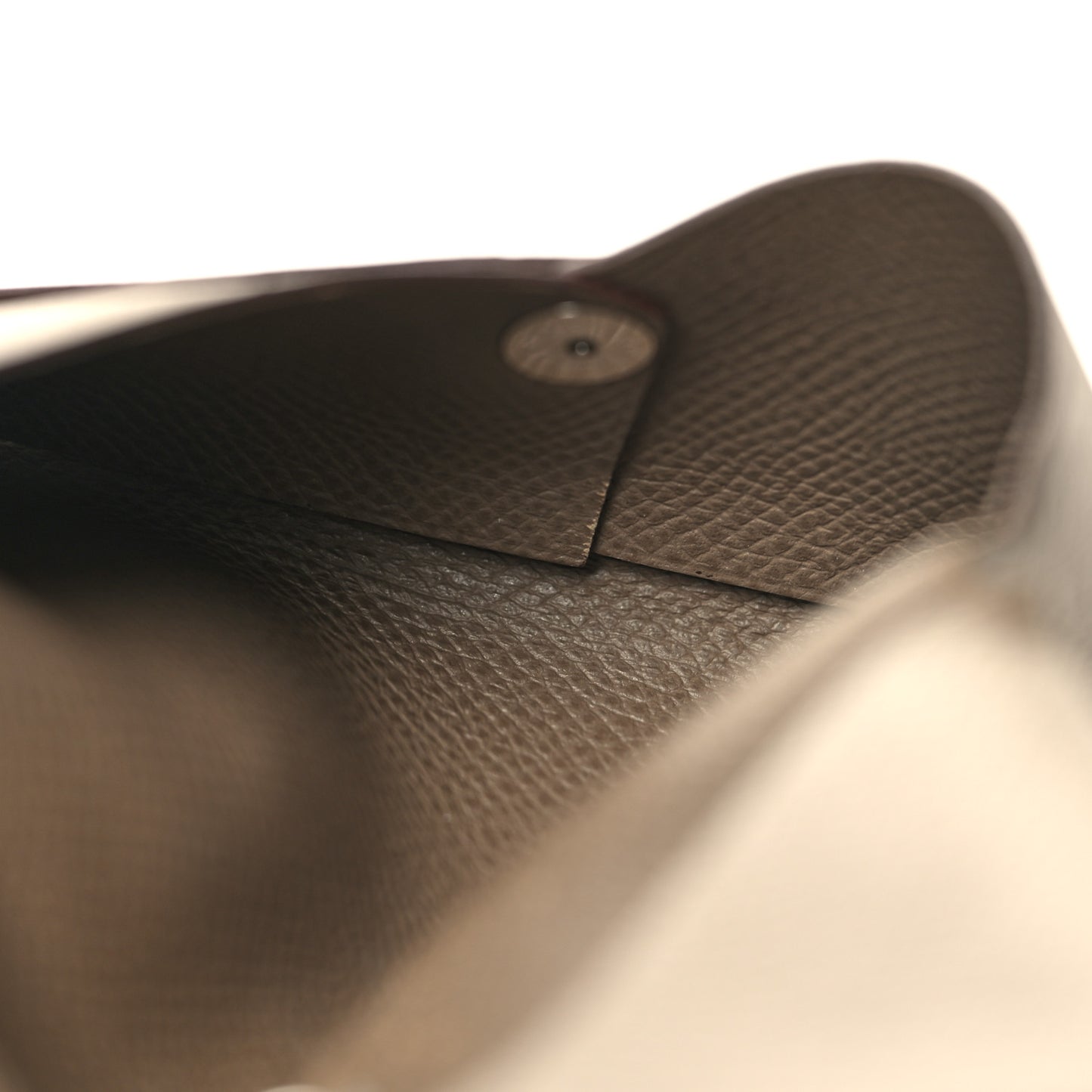 Epsom Calvi Card Case Etoupe