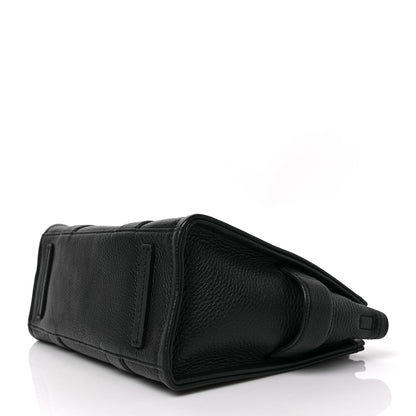 Marc Jacobs Grained Calfskin Medium The Tote Bag Black 8 of 9