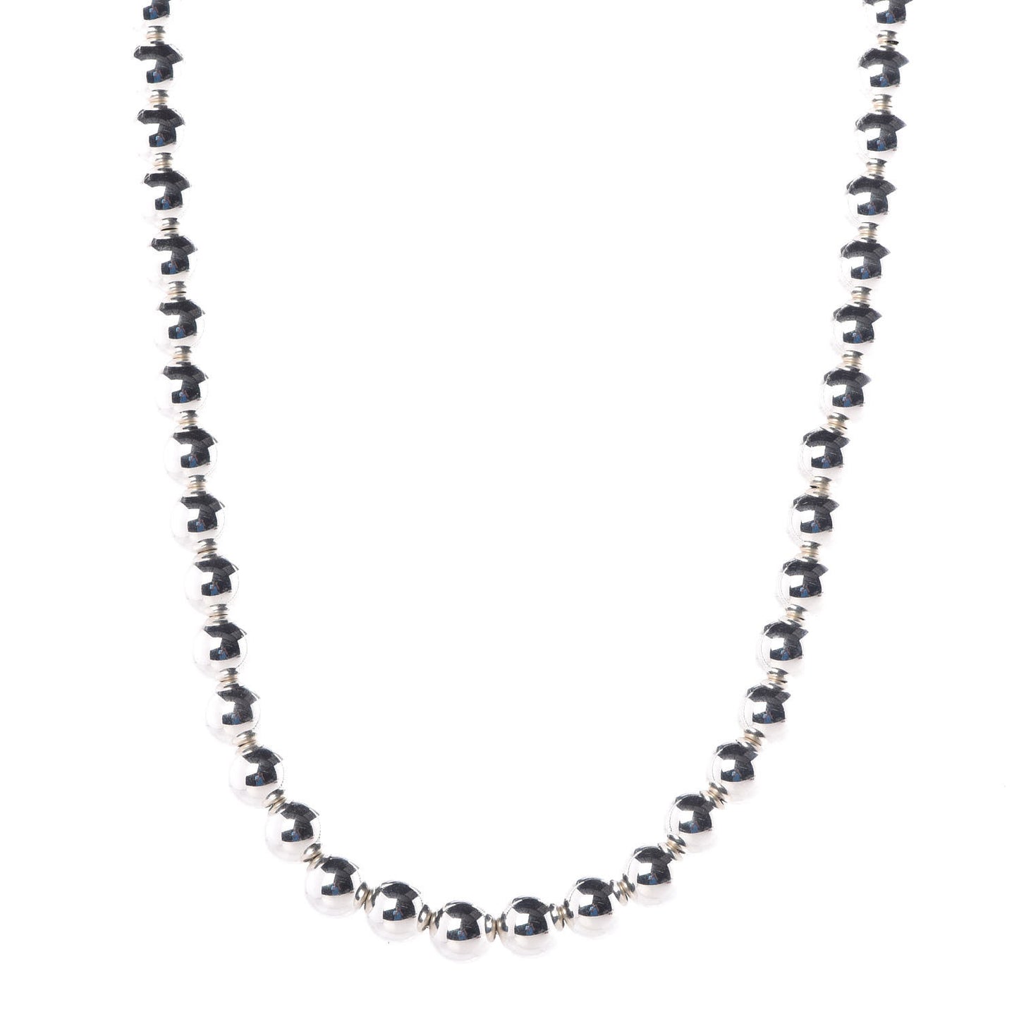 Sterling Silver 10mm HardWear Ball Necklace