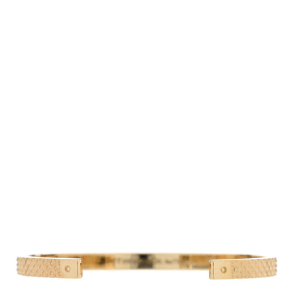 Tiffany 18K Yellow Gold Narrow Diamond Point Cuff Bracelet 2 of 4