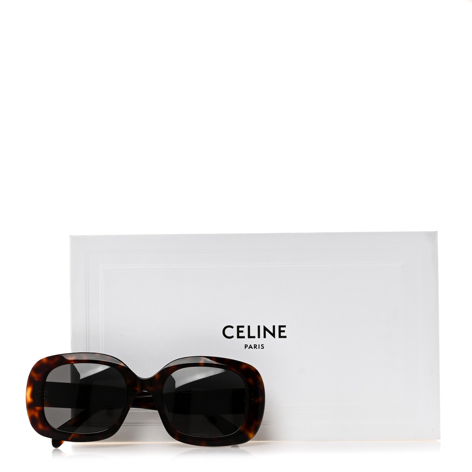Celine Acetate Triomphe 01 Sunglasses CL40262U Tortoise 7 of 7