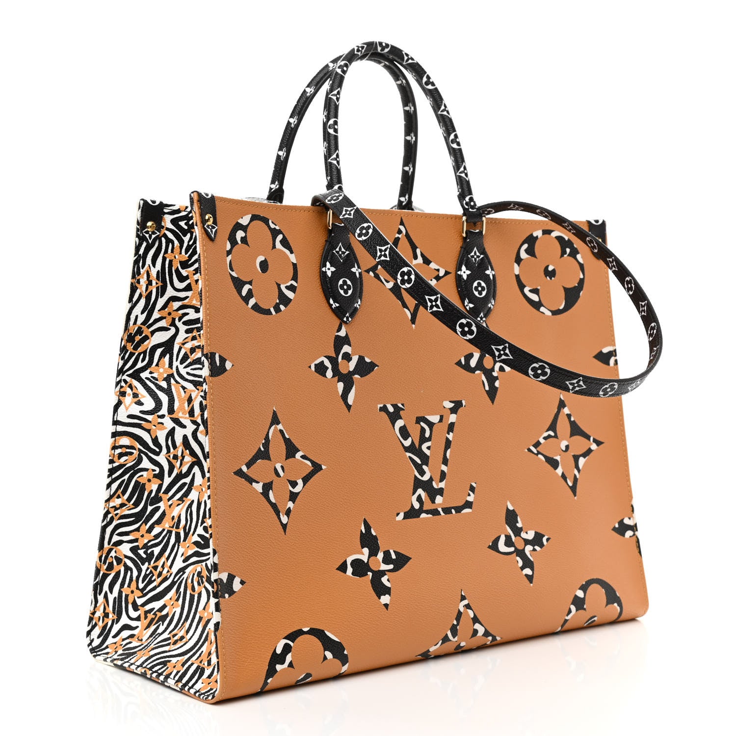 Louis Vuitton Monogram Giant Jungle Onthego GM Ivory 3 of 8