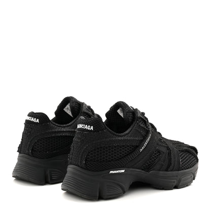 Balenciaga Fabric Mesh Womens Phantom Sneakers 37 Black 4 of 10
