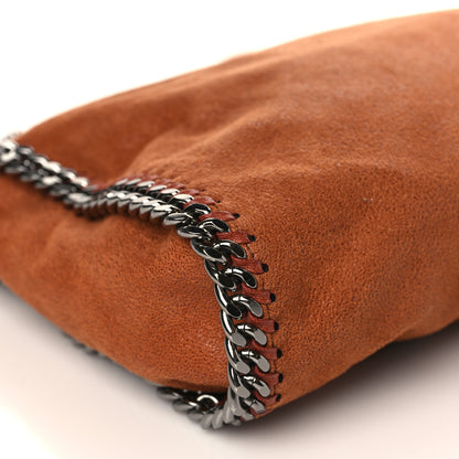 Stella McCartney Shaggy Deer Mini Falabella Fold Over Tote Brandy 7 of 8