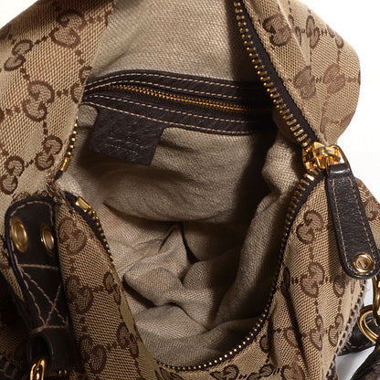 Gucci Monogram Medium Darwin Convertible Backpack Brown 5 of 9
