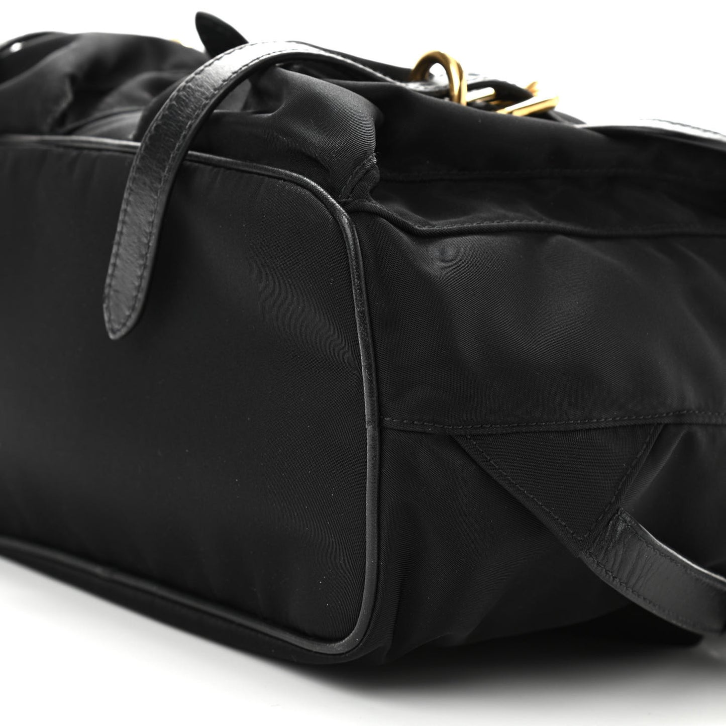 Tessuto Nylon Vitello Backpack Black