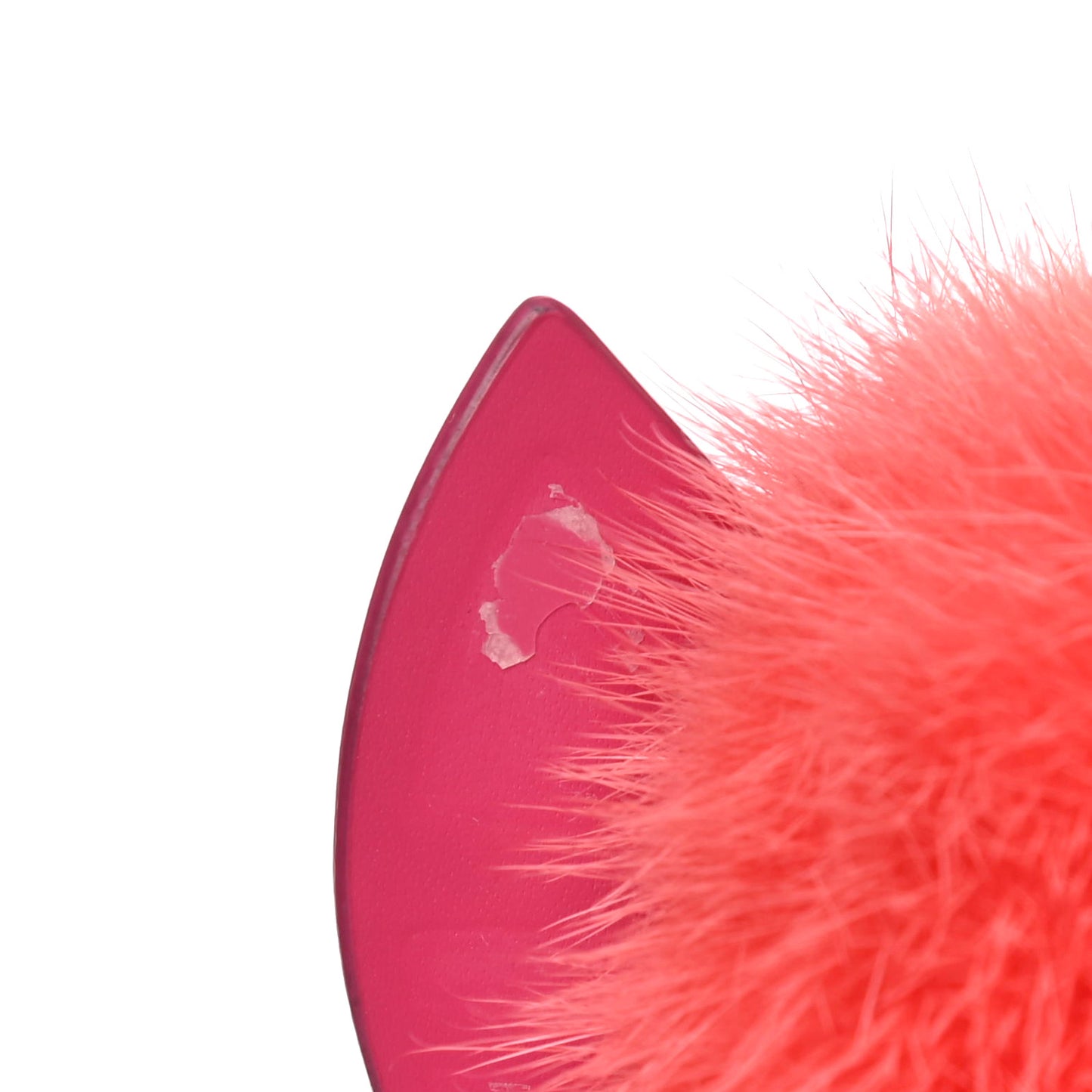 Mink Fur Totem Bag Charm Pink