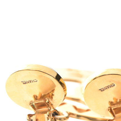 Chanel Pearl CC Clip On Earrings Gold 4 of 6