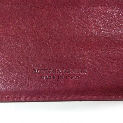 Bottega Veneta Woven Leather Wallet Red 6 of 8