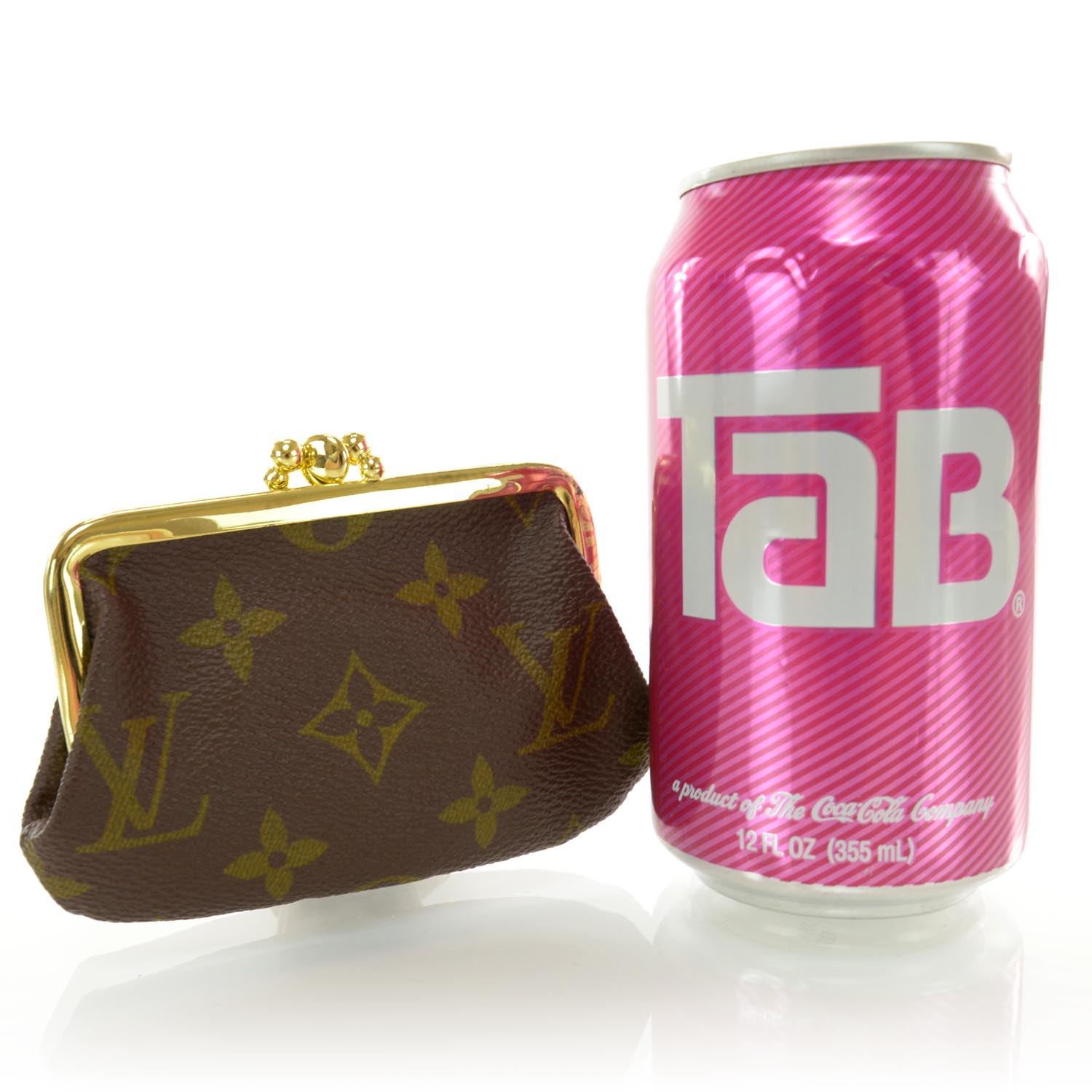 Louis Vuitton Monogram Kisslock Coin Purse 2 of 5